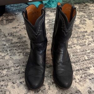 Lucchese Tan Cowboy Boots